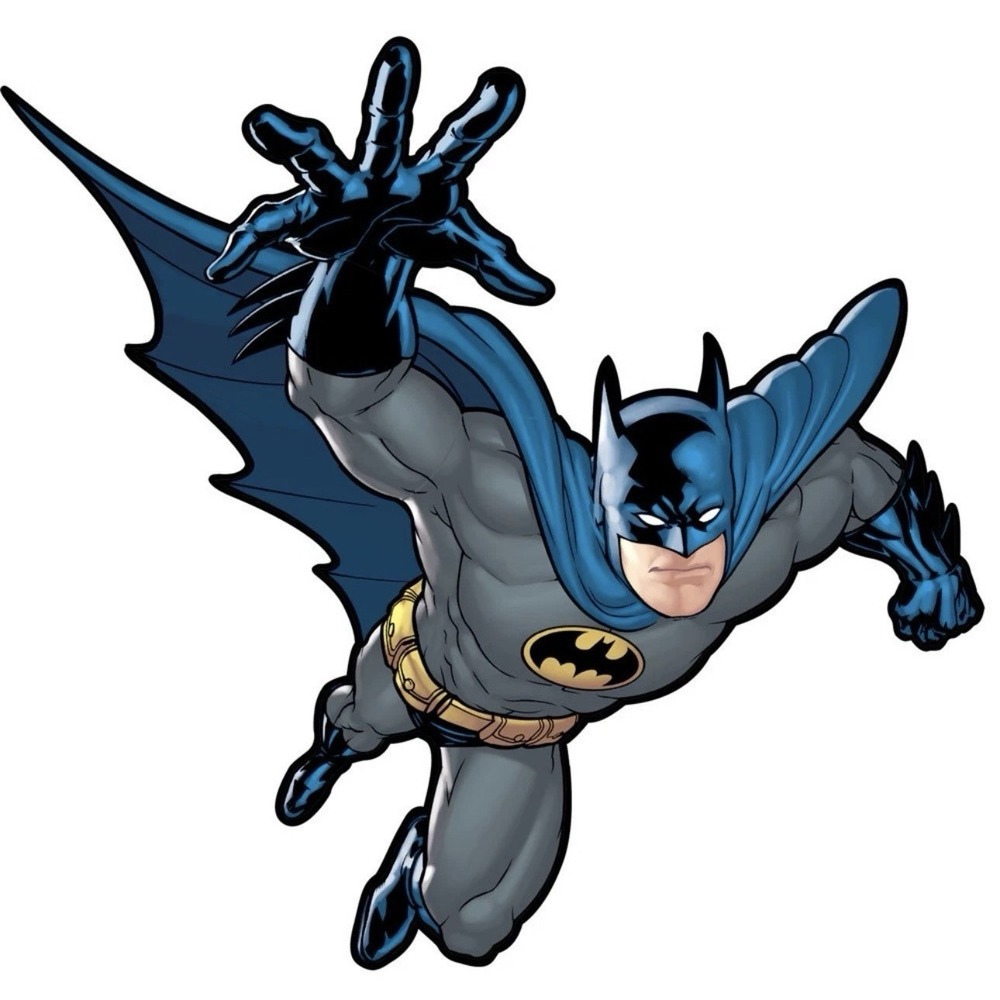 BATMAN Gotham Guardian wall stickers MURAL decal 42 inches tall room decor